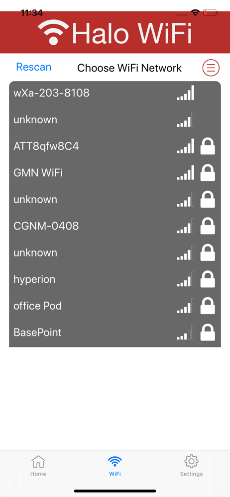 Halo WiFi screenshot 2