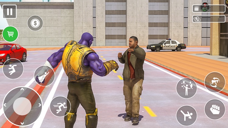 Miami Rope Hero Gangstar screenshot-4