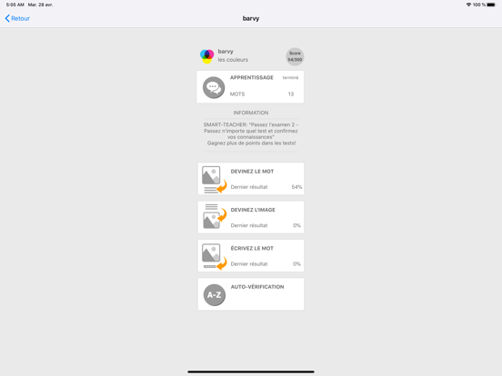 Screenshot #5 pour Apprenons les mots tchèques