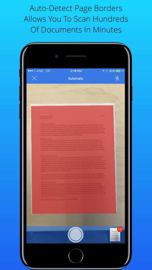 #1. Scan My Document - PDF Scanner (iOS) Podle: Bickster LLC