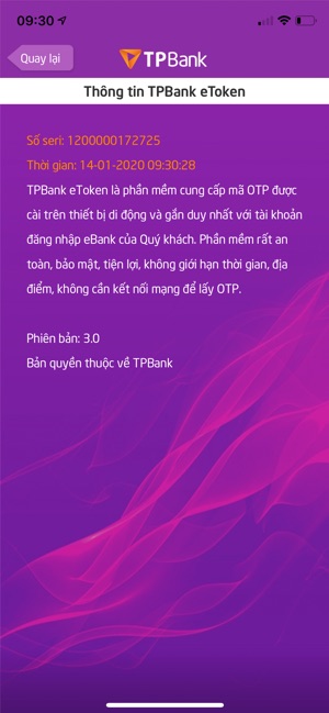 TPBank eToken