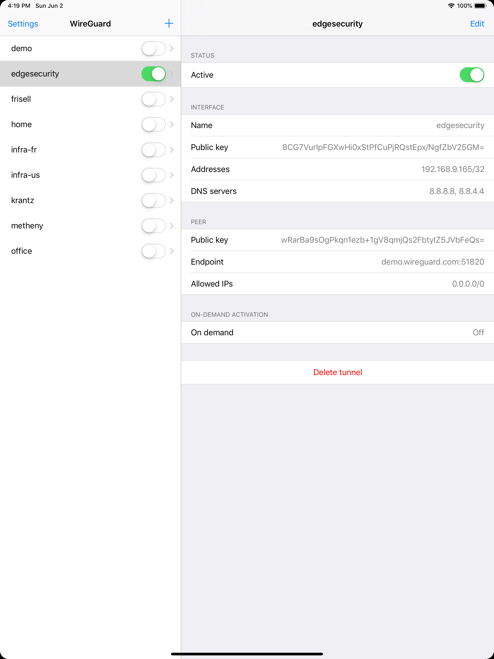 WireGuard screenshot 6
