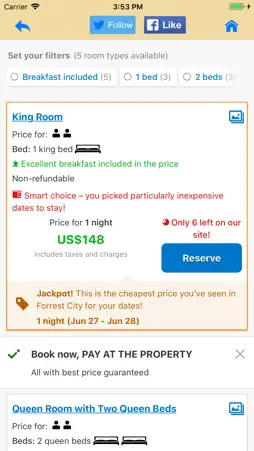 Hotels for Tablets screenshot 4