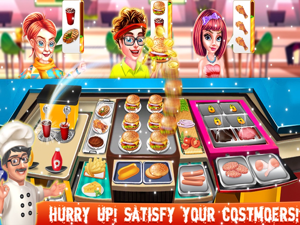Crazy Chef Cooking Game App for iPhone - Free Download Crazy Chef