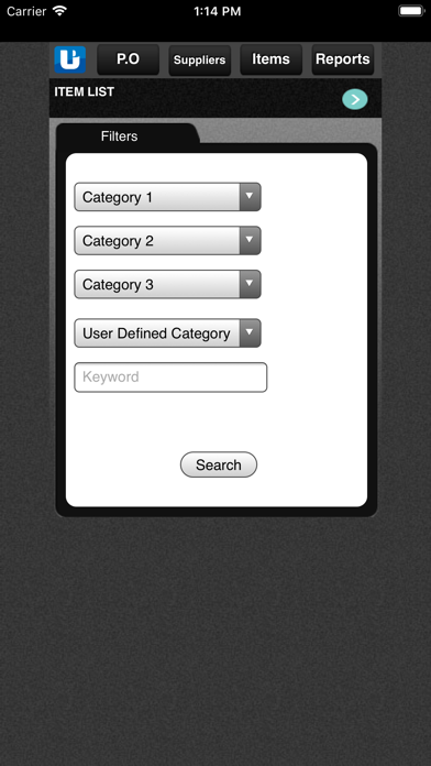 UP Retail® for iPad screenshot 2