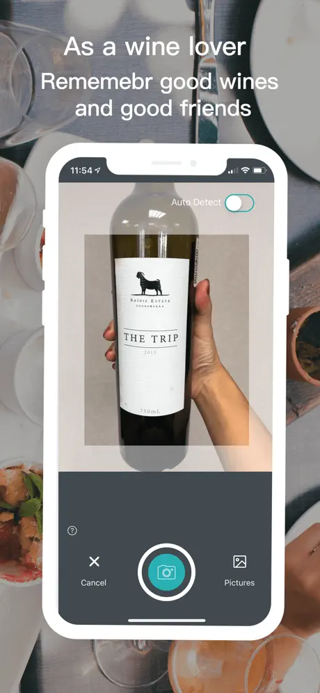 CellWine: Escanear, Guardar