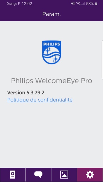 Philips WelcomeEye Pro Screenshot