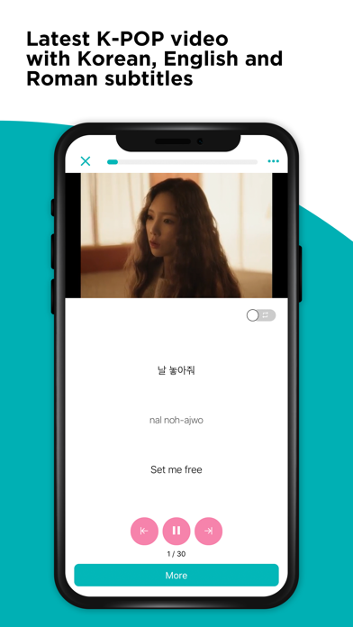 Screenshot #3 pour K-Pop Lyrics ,HANglow