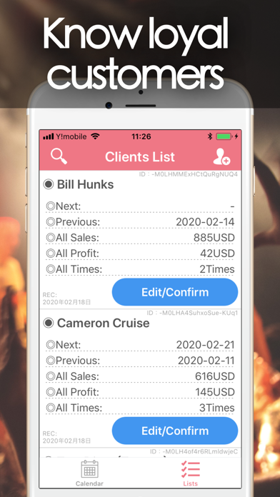 Client Book, CustoMan Screenshot