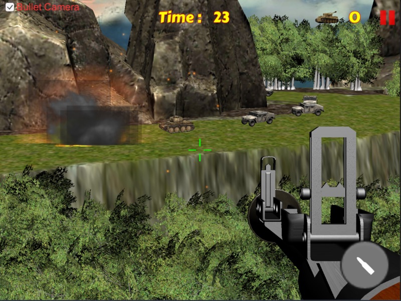 Tanque tiro sniper jogo screenshot 8