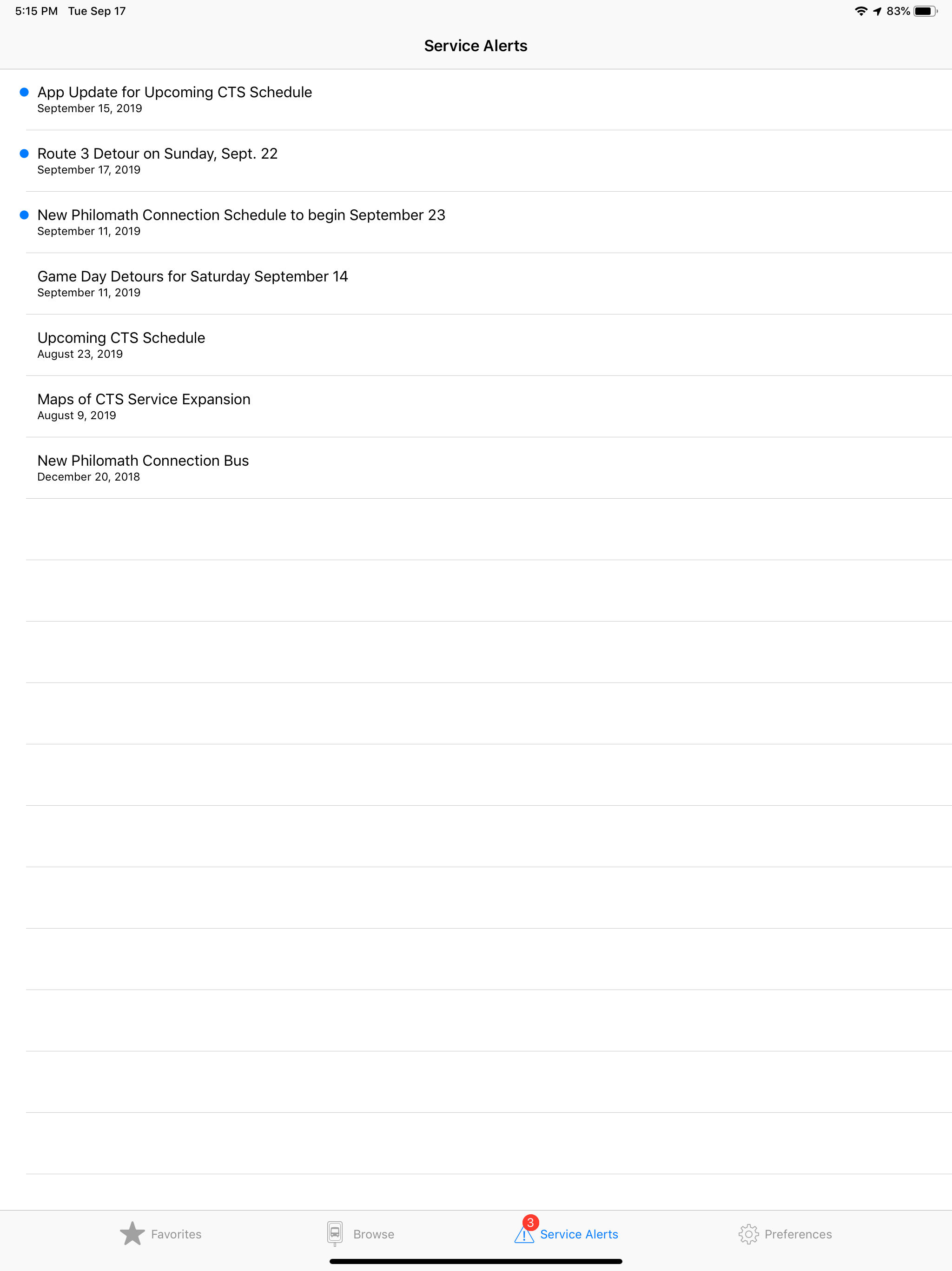 Corvallis Bus screenshot 6