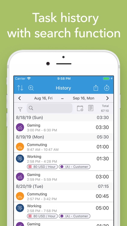 ATracker Time Tracker screenshot-3
