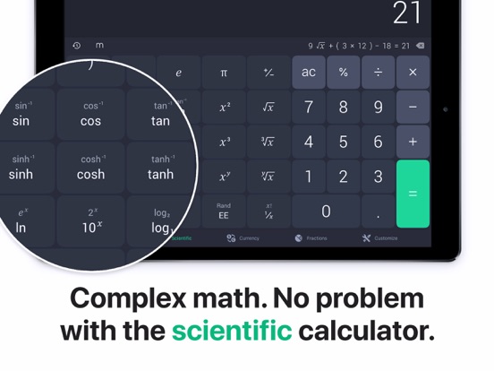 The Calculator Free screenshot