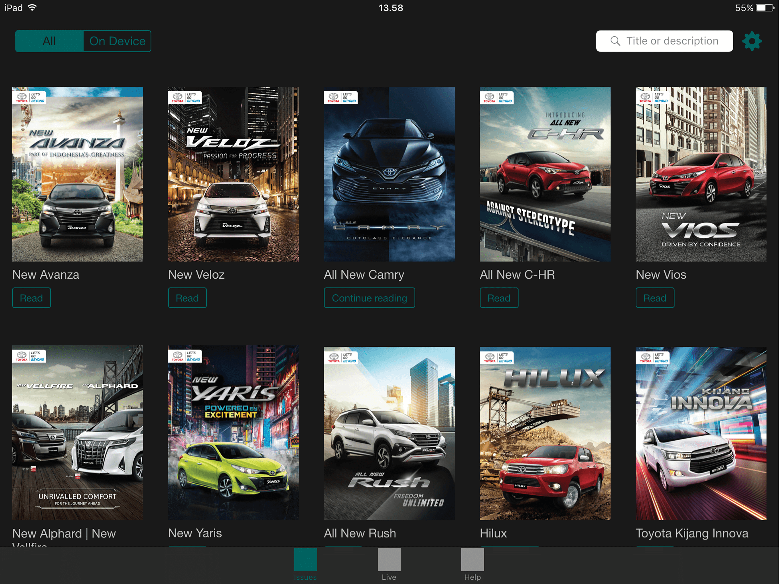TOYOTA E-CATALOG