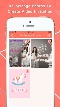 Video Invitation Card Maker screenshot 4