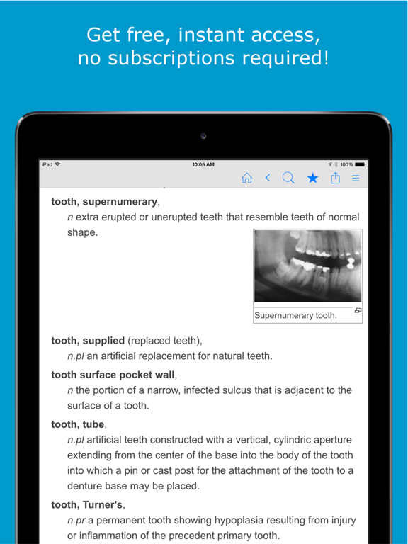 Screenshot #6 pour Dental Dictionary by Farlex