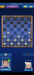 Online Checkers LiveGames screenshot #1 for iPhone