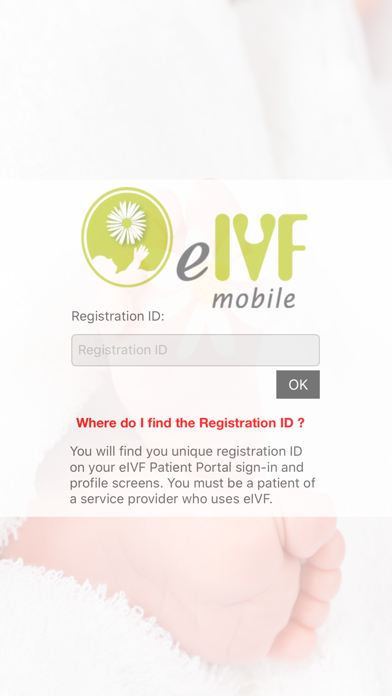 eIVF Patient Screenshot