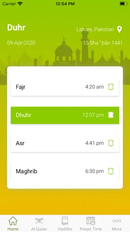 Game screenshot Taibah Islamic - Prayer Times apk