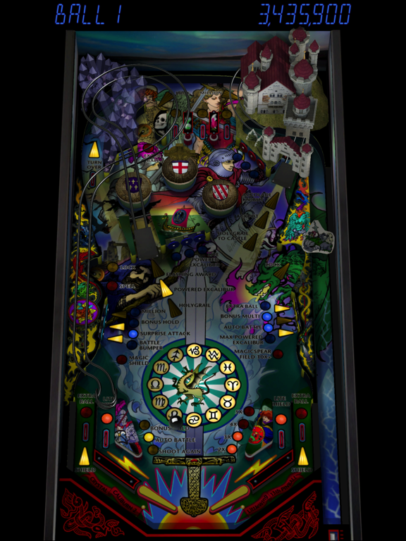 Screenshot #5 pour Pinball Crystal Caliburn II