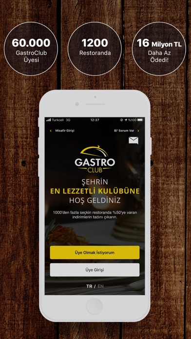 GastroClub Screenshot