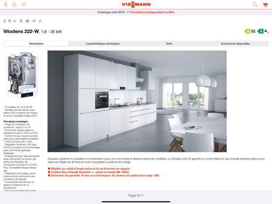 Screenshot #6 pour Catalogue-tarifs Viessmann