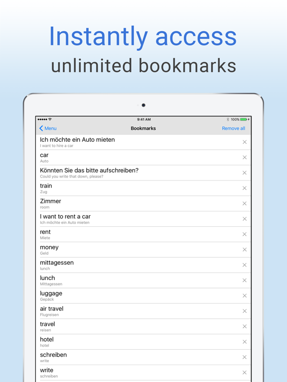 Screenshot #4 for English-German Dictionary.