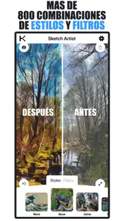 foto efectos - sketch artist iphone capturas de pantalla 2