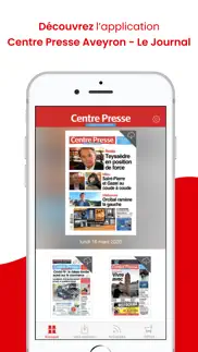 centre presse le journal iPhone Captures Décran 1