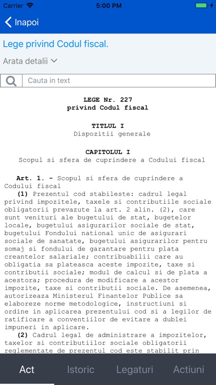 Lex Progam Legislativ screenshot-3