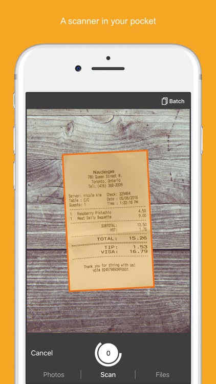 Genius Scan - PDF Scanner screenshot-0