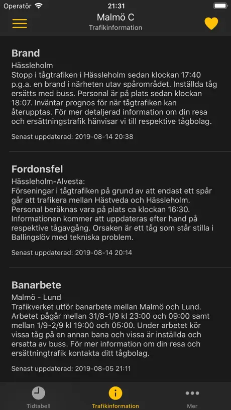 Tågstationen
