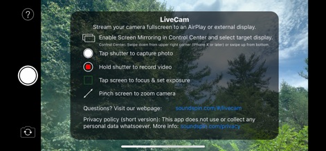 LiveCam – Fullscreen Monitor - Photo & Video App | MWM