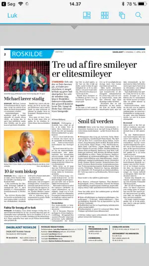 Dagbladet E-avis screenshot 4