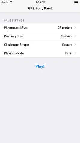 Game screenshot GPS Body Paint apk