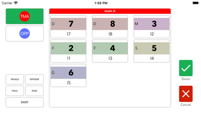 iTrackSoccer - Soccer Stats screenshot