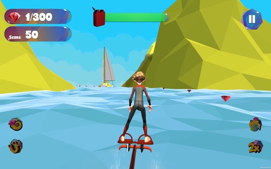 #2. Aqua Glide 3D (macOS) 由: Macrobian Games