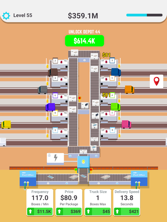 Screenshot #4 pour Post Office: Idle Game