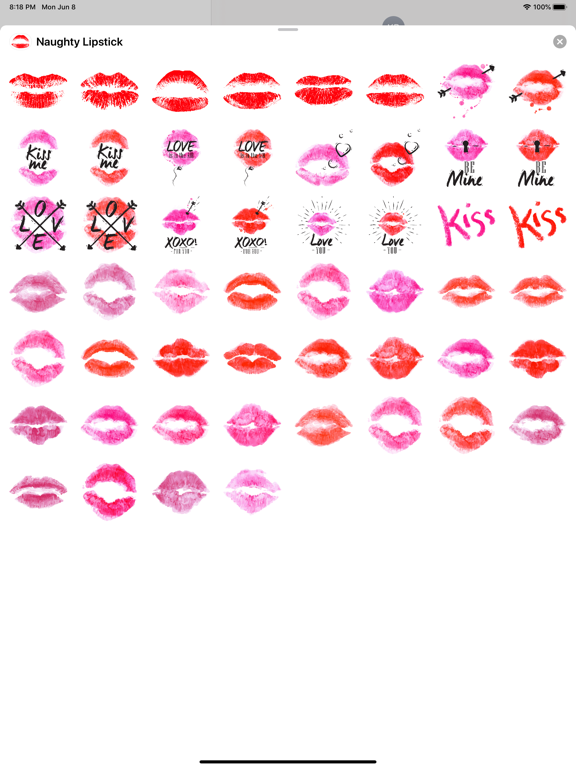 Screenshot #5 pour Sexy Adult Woman Lipstick App