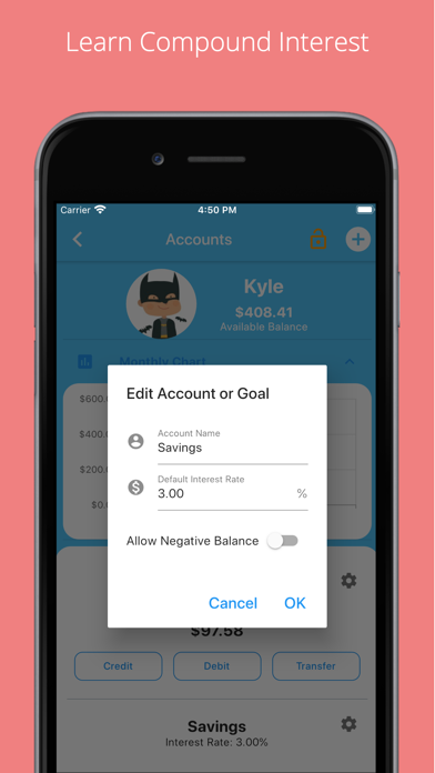 KidsHomeBank Plus Screenshot