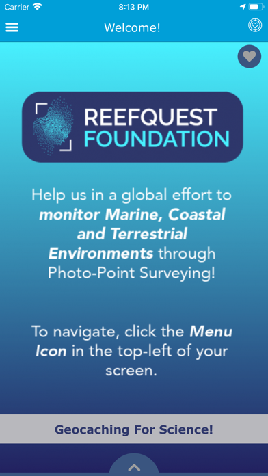 Screenshot #1 pour ReefQuest Foundation