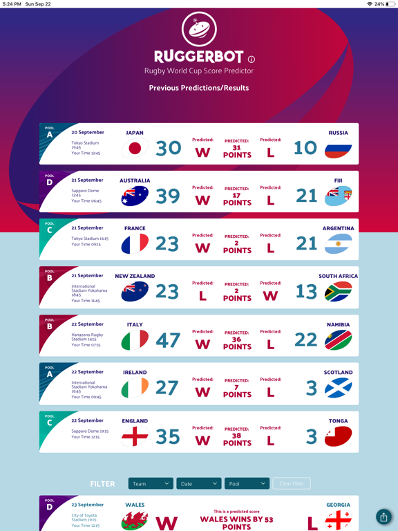 Screenshot #6 pour Rugger Bot