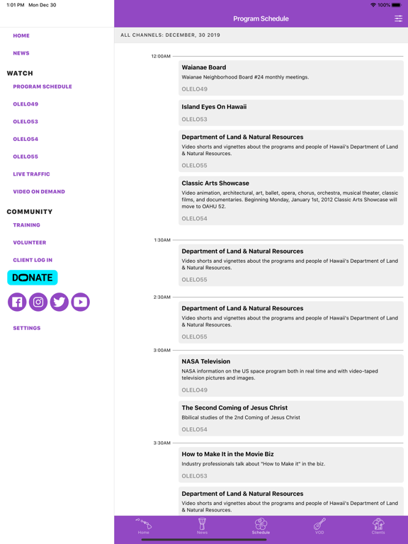 ‘Ōlelo iPad screenshot 7 - News app