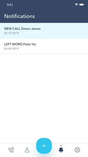 WME PhoneLog screenshot 3