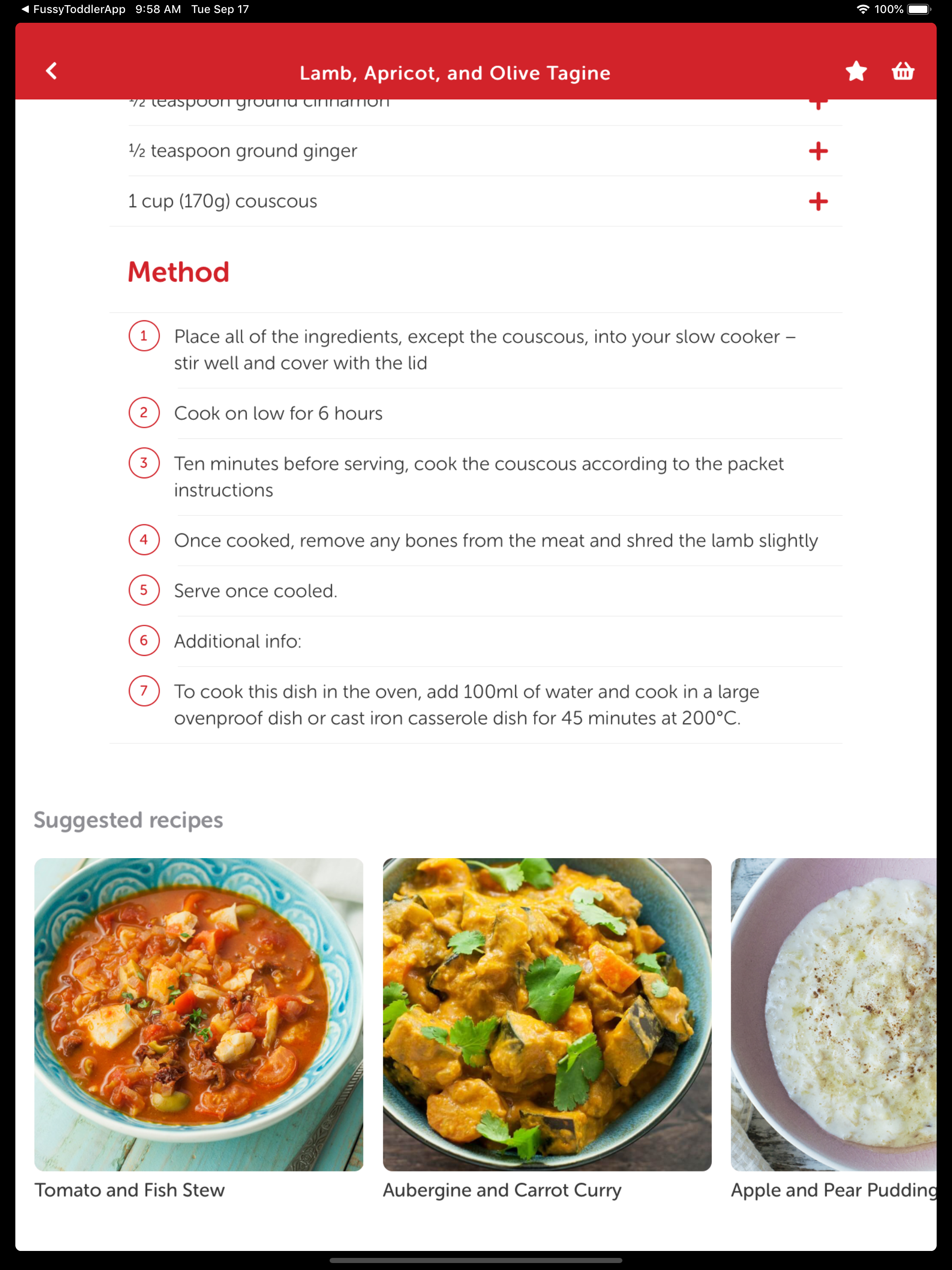 BLW Slow Cook Recipes screenshot 13