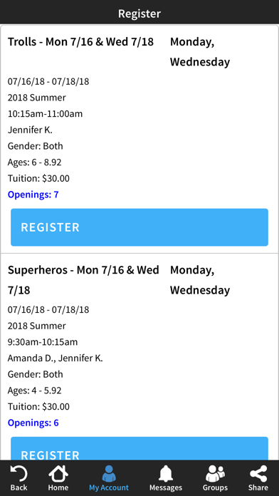 App screenshot