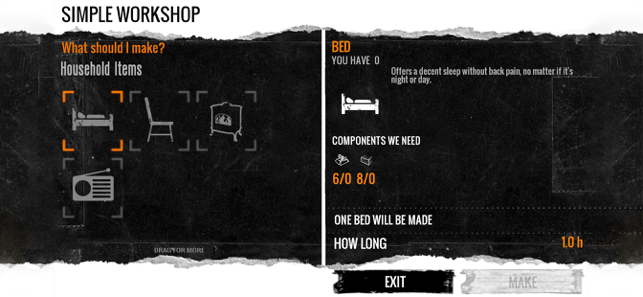 This War of Mine Ảnh chụp màn hình