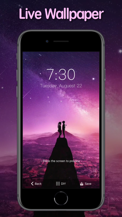 Magic Live Wallpaper & Theme Screenshot