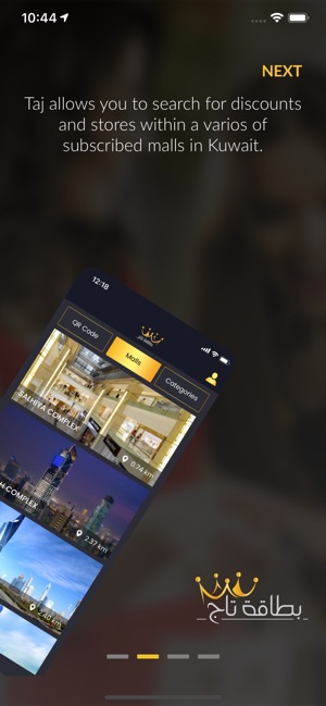 Taj card