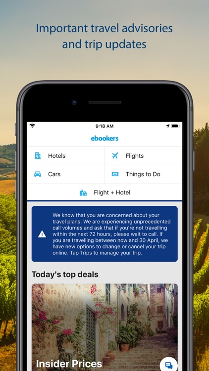 ebookers Hotels & Flights screenshot-0